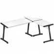 GAMING DESK HUZARO HERO 6.0 WHITE