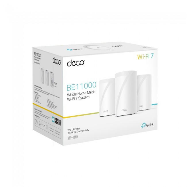 Wireless router 9300Mbps Deco BE65 3-pack TP-Link