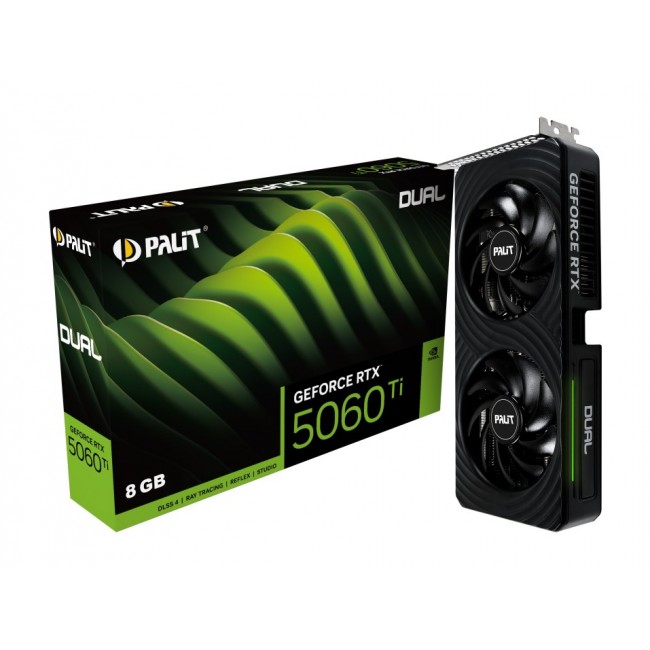 Palit GeForce RTX 5060 Ti Dual NVIDIA 8 GB GDDR7 Palit GeForce RTX 5060 Ti Dual NVIDIA 8 GB GDDR7