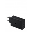 Power charger SAMSUNG Trio EP-T6530 65W PD 1x USB-A, 2x USB-C (EP-T6530NBEGEU) Black Power charger SAMSUNG Trio EP-T6530 65W PD 1x USB-A, 2x USB-C (EP-T6530NBEGEU) Black