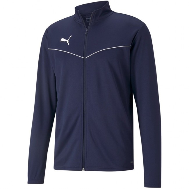Puma teamRISE Training Poly Jacket navy blue 657392 06 S Puma teamRISE Training Poly Jacket navy blue 657392 06 S
