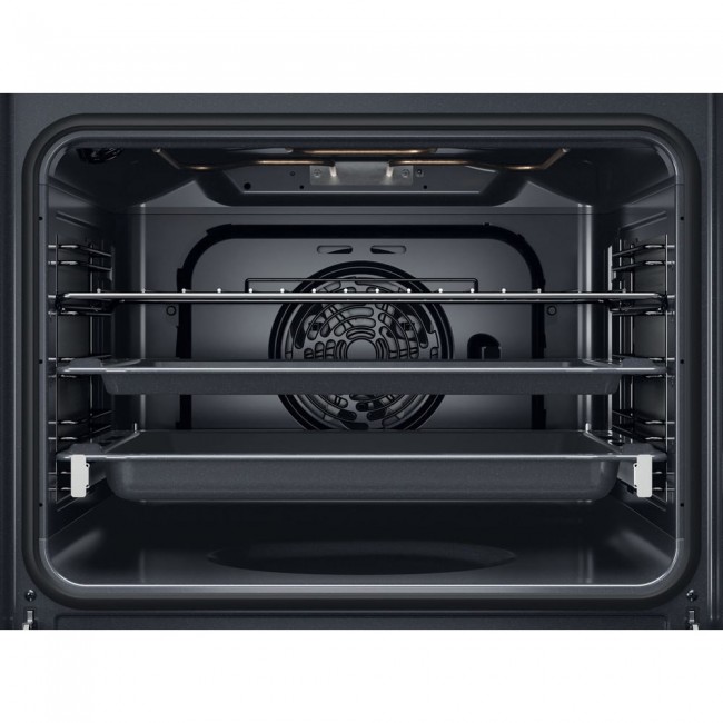 Whirlpool OMK58CU1SX 71 L Black, Stainless steel