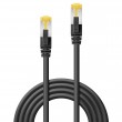 Lindy 47314 networking cable Black 15 m Cat7 S/FTP (S-STP)