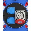 Brennenstuhl 1182770010 power extension 25 m 3 AC outlet(s) Outdoor Black, Blue, Grey, Red