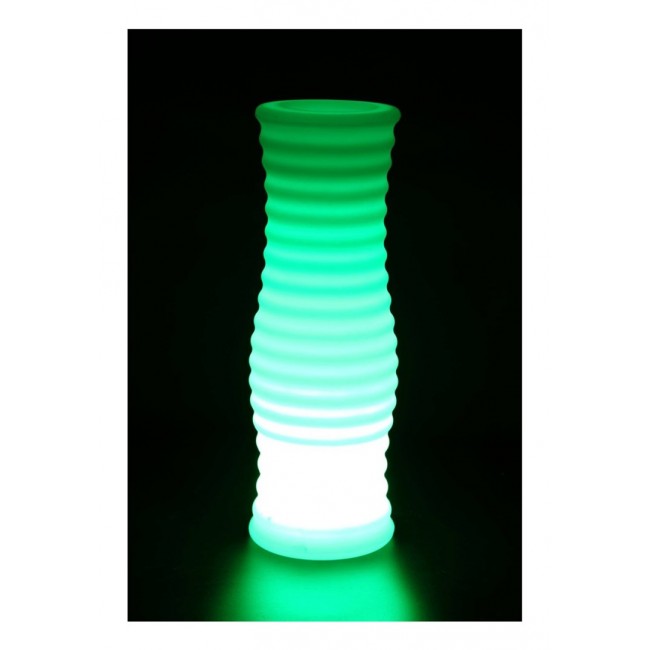 Techly I-LED flowerpot White Plastic 1 pc(s)