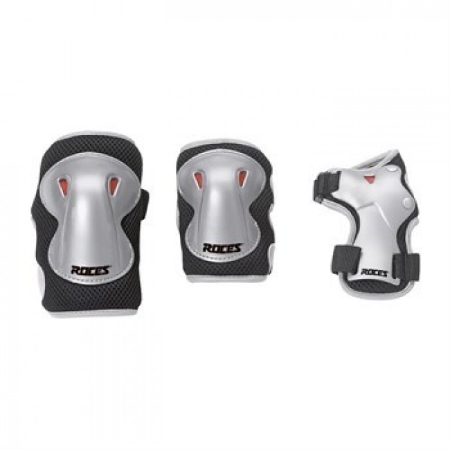 Roces Super JR 3-pack black & gray 301276 M Roces Super JR 3-pack black & gray 301276 M