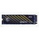 MSI SPATIUM M371 NVME M.2 1TB internal solid state drive 1000 GB PCI Express 3.0 MSI SPATIUM M371 NVME M.2 1TB internal solid state drive 1000 GB PCI Express 3.0