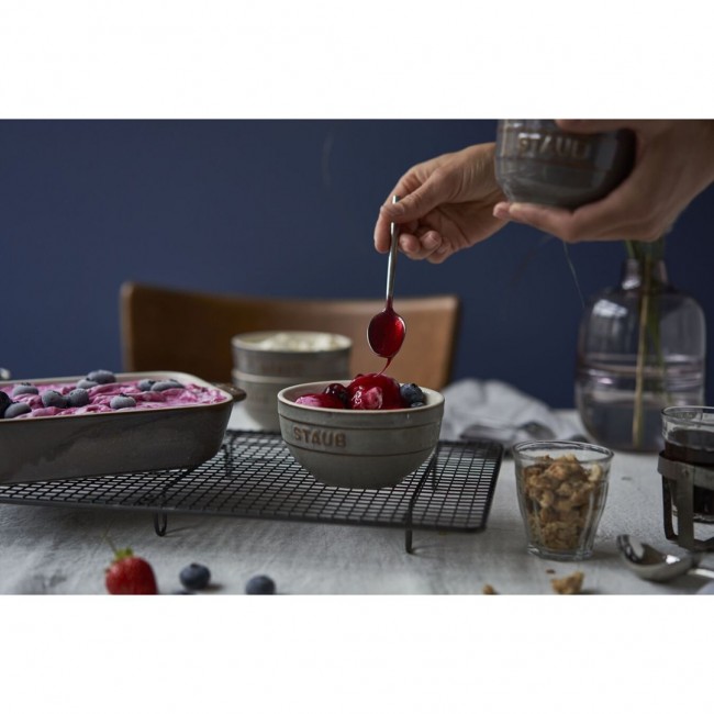 Staub Ceramique Bowl set 0.4 L Round Ceramic Grey 4 pc(s)