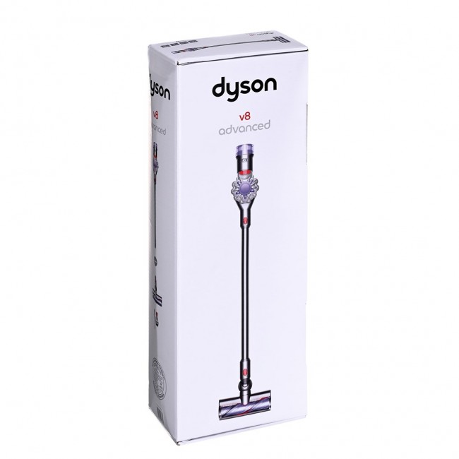 Dyson V8 Advanced 2-in-1 stick vacuum Battery Dry Bagless Nickel, Silver Dyson V8 Advanced 2-in-1 stick vacuum Battery Dry Bagless Nickel, Silver