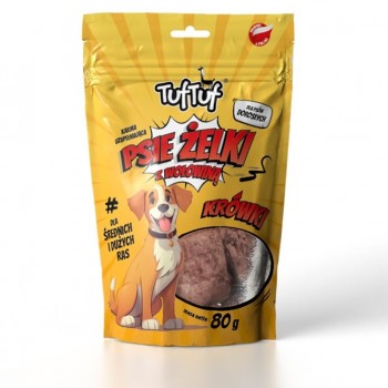 TUF TUF Psie elki - beef fudge - dog treat - 80g