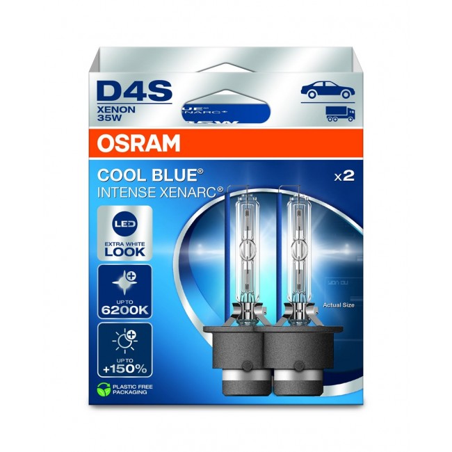 Bulb (Set of 2) D4S 42V 35W P32D-5 Cool Blue Intense NextGen 6200K Bulb (Set of 2) D4S 42V 35W P32D-5 Cool Blue Intense NextGen 6200K