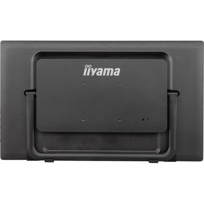 iiyama 24 multi-touch monitor with edge-to-edge glass, anti fingerprint coating , integrated webcam and a flexible stand