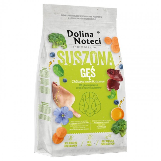 DOLINA NOTECI Premium Dried goose - dried food for dogs - 9kg DOLINA NOTECI Premium Dried goose - dried food for dogs - 9kg