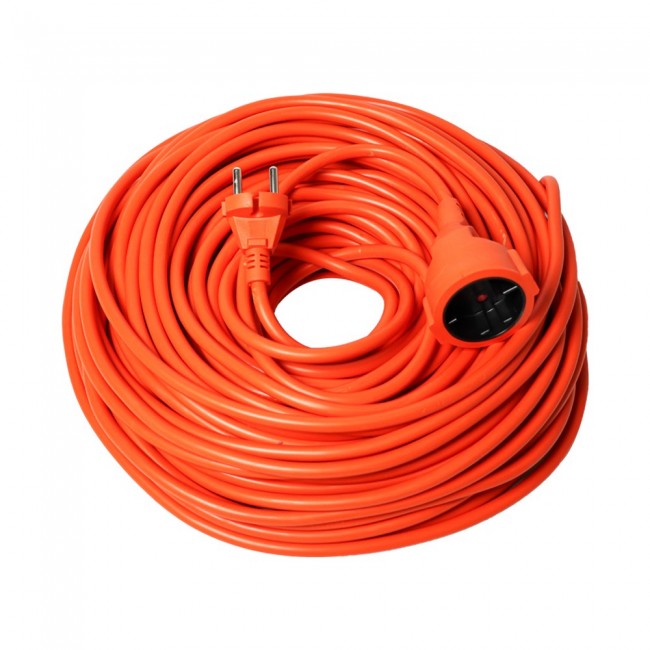 40 m retractable extension cord, PZO40M2x1.0 mm VERTEX