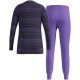 Thermal underwear - Odlo Set long ACTIVE WARM SET size 116 cm Black, Purple Thermal underwear - Odlo Set long ACTIVE WARM SET size 116 cm Black, Purple