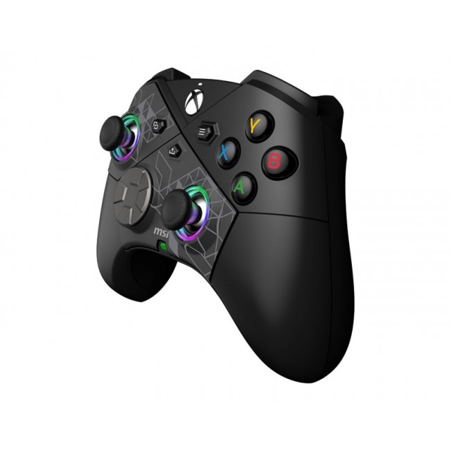 MSI FORCE PRO W CONTROLLER Black USB 2.0 Gamepad Analogue / Digital Android, PC, Xbox One S, Xbox One X, Xbox Series S, Xbox Series X