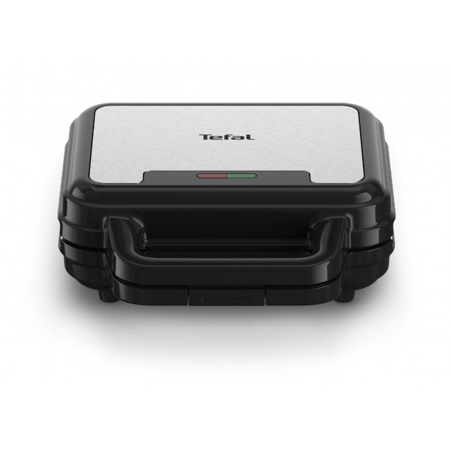 Tefal SW383D10 sandwich maker 700 W Black, Stainless steel