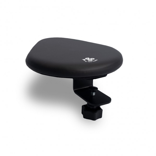 R-Go Tools Armrest R-Go split, ergonomic armrest in two parts, adjustable, symmetrical, with softfoam, black