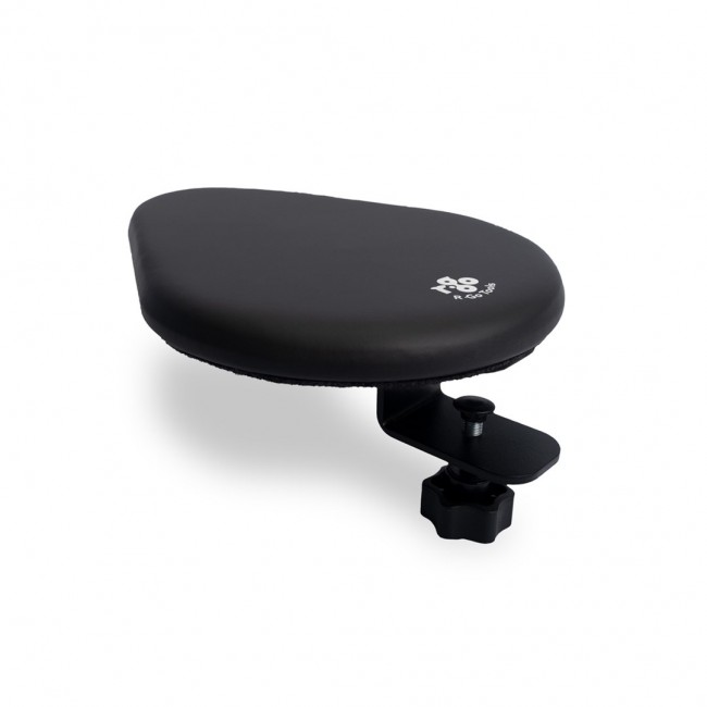 R-Go Tools Armrest R-Go split, ergonomic armrest in two parts, adjustable, symmetrical, with softfoam, black