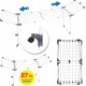 PROMIS MONZA laundry dryer, extendable + 2 large wings