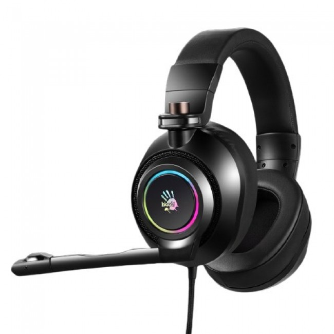BLOODY G580 headphones/headset Wired Head-band Gaming Black