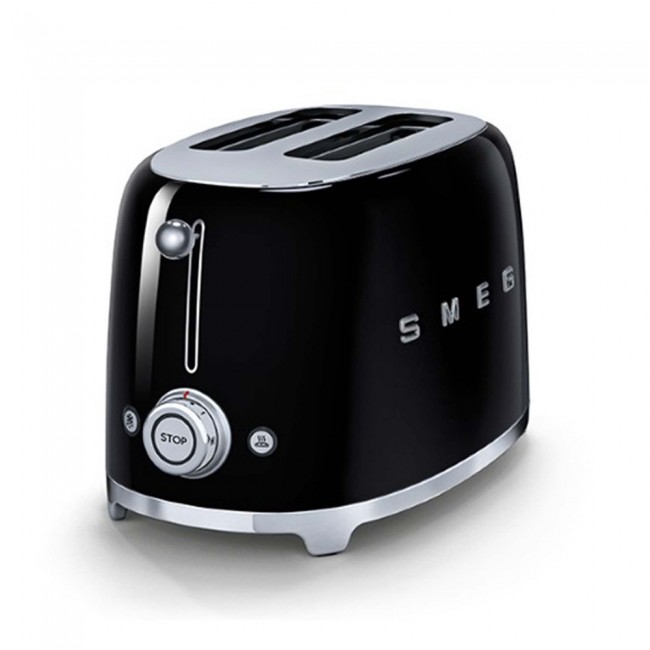 Smeg 50's Style Toaster TSF01BLEU Black
