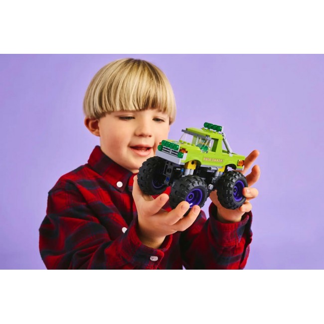 LEGO MARVEL 76312 The Hulk Truck vs. Thanos