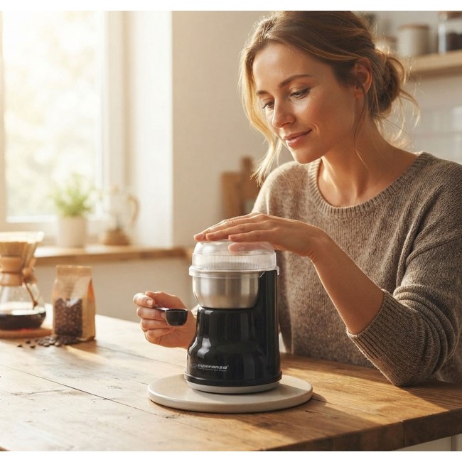 Esperanza EKC002K coffee grinder 160 W Black