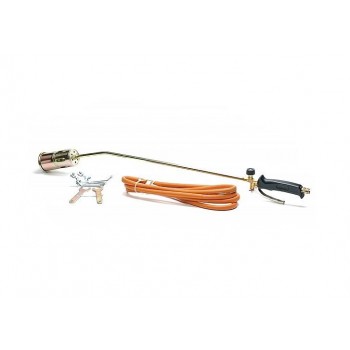 IDEALGAS GAS ROOFING BURNER LONG 100cm NOZZLE FI 60mm + HOSE 3m