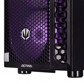 Actina 5901443329220 PC AMD Ryzen 5 5500 16 GB DDR4-SDRAM 1 TB SSD AMD Radeon RX 6600 Midi Tower Black