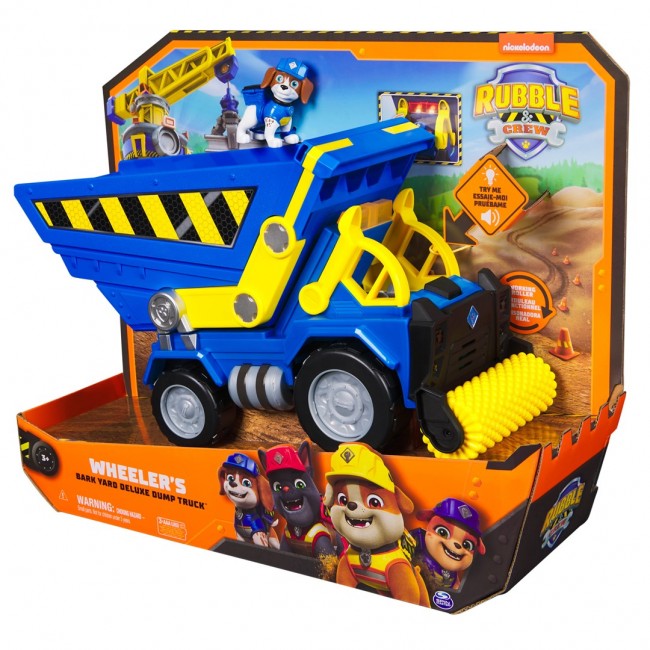 Rubble & Crew Bark Yard Deluxe Dump Truck Rubble & Crew Bark Yard Deluxe Dump Truck