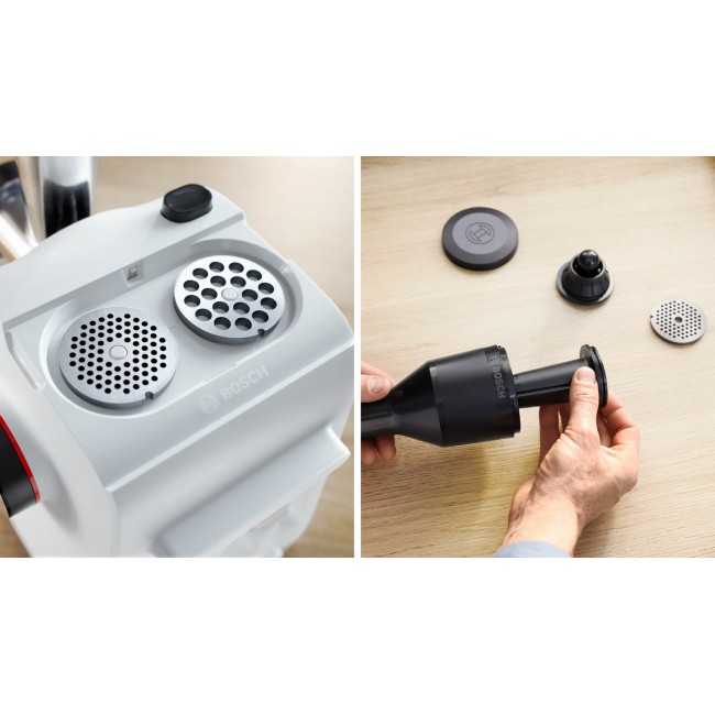 Bosch Serie 4 MFWS420W mincer 1900 W White, Black Bosch Serie 4 MFWS420W mincer 1900 W White, Black