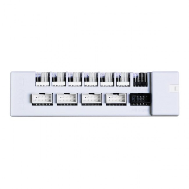 Lian Li EDGE HUB, 4x USB, 6x PWM - white Lian Li EDGE HUB, 4x USB, 6x PWM - white