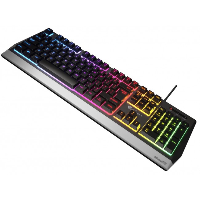 Gaming Keyboard GENESIS RHOD 300 RGB Black USB ES (Spanish) Gaming Keyboard GENESIS RHOD 300 RGB Black USB ES (Spanish)