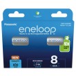 Rechargeable batteries PANASONIC ENELOOP AAA 800 mAh 8 szt (BK-4MCDE/8HH) Rechargeable batteries PANASONIC ENELOOP AAA 800 mAh 8 szt (BK-4MCDE/8HH)