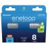 Rechargeable batteries PANASONIC ENELOOP AAA 800 mAh 8 szt (BK-4MCDE/8HH)