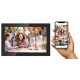 Denver PFF-1037B digital photo frame Black 25.6 cm (10.1