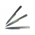 KAL22-SR - Throwing knives, 3 pieces, silver