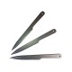 KAL22-SR - Throwing knives, 3 pieces, silver KAL22-SR - Throwing knives, 3 pieces, silver