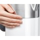 Bosch TWK8611P electric kettle 1.5 L 2400 W Anthracite, Stainless steel, White