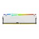 Kingston Technology FURY Beast 16GB 6000MT/s DDR5 CL36 DIMM White RGB EXPO Kingston Technology FURY Beast 16GB 6000MT/s DDR5 CL36 DIMM White RGB EXPO