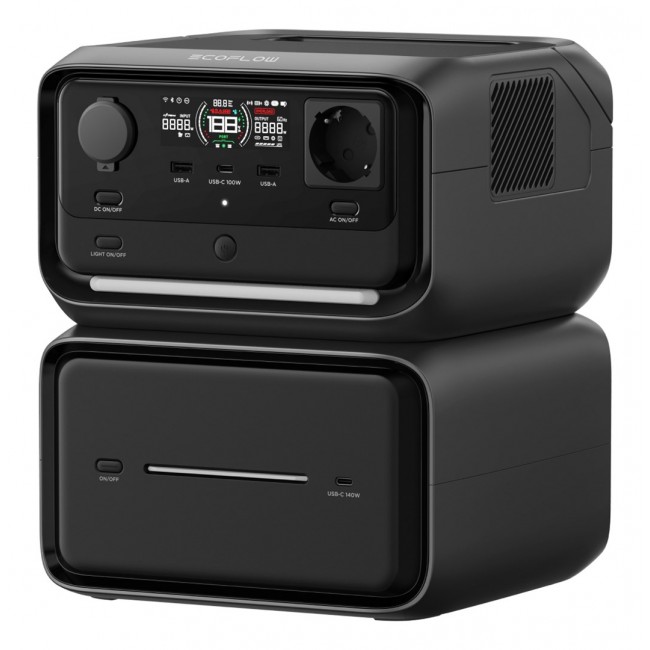 EcoFlow River 3 Max Plus portable power station Lithium Iron Phosphate (LiFePO4) 4.7 kg EcoFlow River 3 Max Plus portable power station Lithium Iron Phosphate (LiFePO4) 4.7 kg