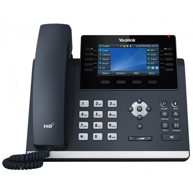Yealink SIP-T46U IP phone Grey LCD Wi-Fi Yealink SIP-T46U IP phone Grey LCD Wi-Fi