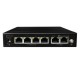 LevelOne FEP-0631 network switch Fast Ethernet (10/100) Power over Ethernet (PoE) Black