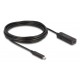 DeLOCK 80028 USB cable USB 3.2 Gen 2 (3.1 Gen 2) 5 m USB C Black