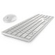 DELL Pro Keyboard and Mouse - KM5221W - German (QWERTZ) - White