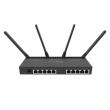 Mikrotik RB4011iGS+5HacQ2HnD-IN wireless router Gigabit Ethernet Dual-band (2.4 GHz / 5 GHz) Black