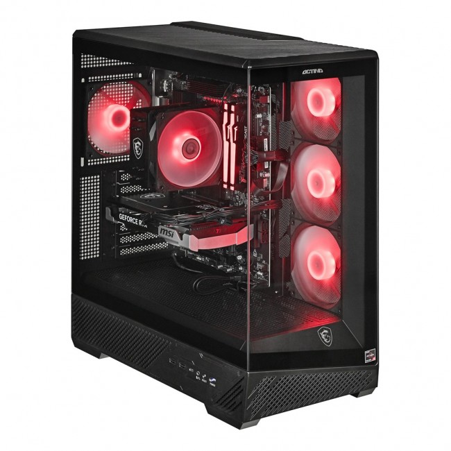 Actina 5901443452126 PC AMD Ryzen 5 5600 16 GB DDR4-SDRAM 500 GB SSD NVIDIA GeForce RTX 5060 Windows 11 Home Midi Tower Black Actina 5901443452126 PC AMD Ryzen 5 5600 16 GB DDR4-SDRAM 500 GB SSD NVIDIA GeForce RTX 5060 Windows 11 Home Midi Tower Black