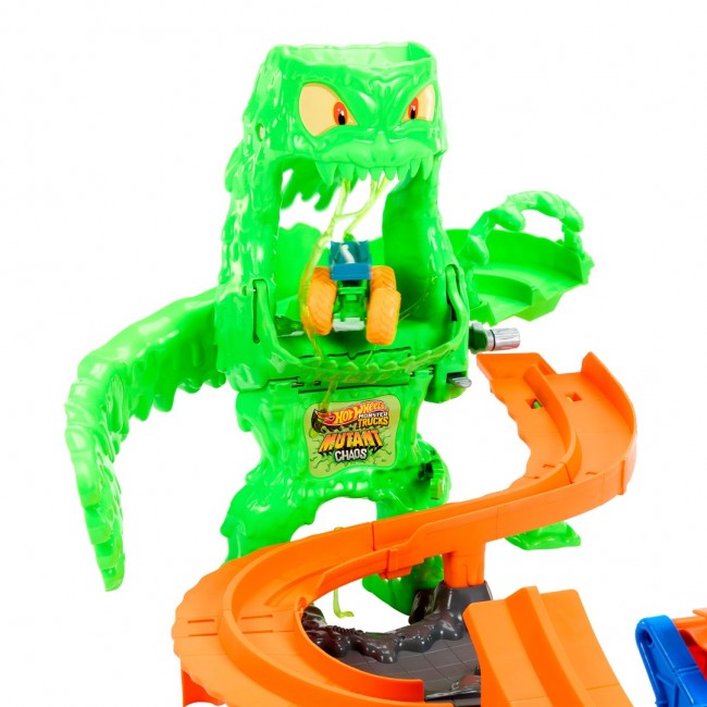 Hot Wheels Monster Trucks Mutant Monster Takedown Playset with Toy Truck & Slime Hot Wheels Monster Trucks Mutant Monster Takedown Playset with Toy Truck & Slime