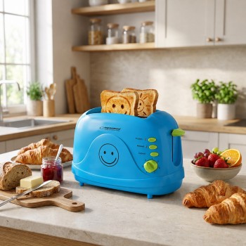 Esperanza EKT003B Toaster 750 W Blue